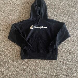 Champion Black Athletic Hoodie